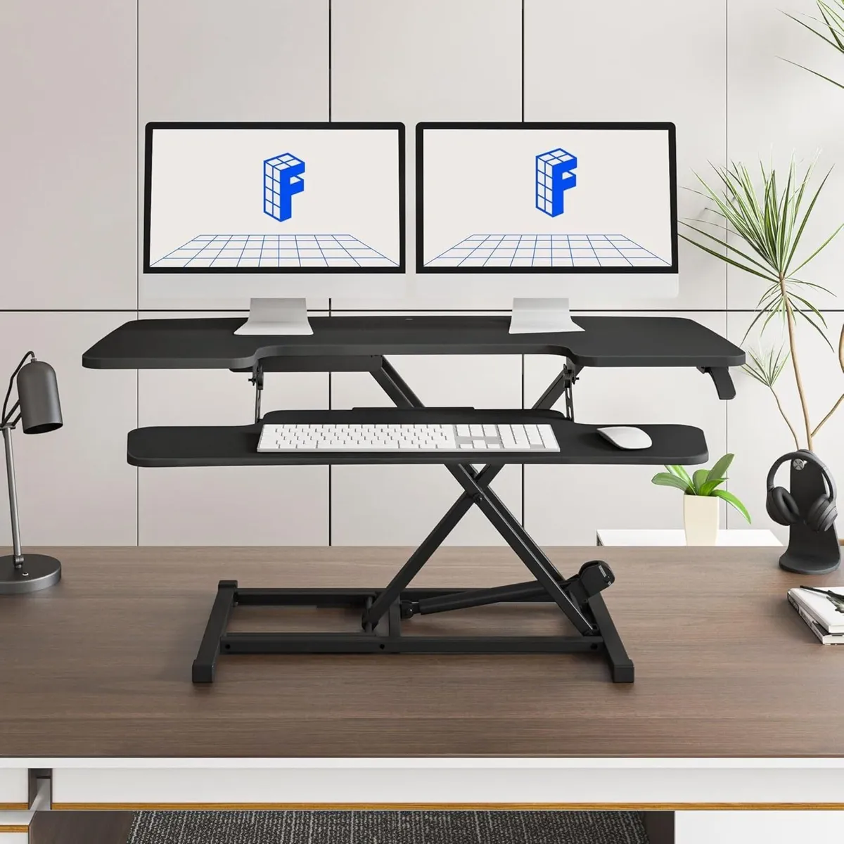 Standing Desk Converter Sit to Stand up Riser - Image 2