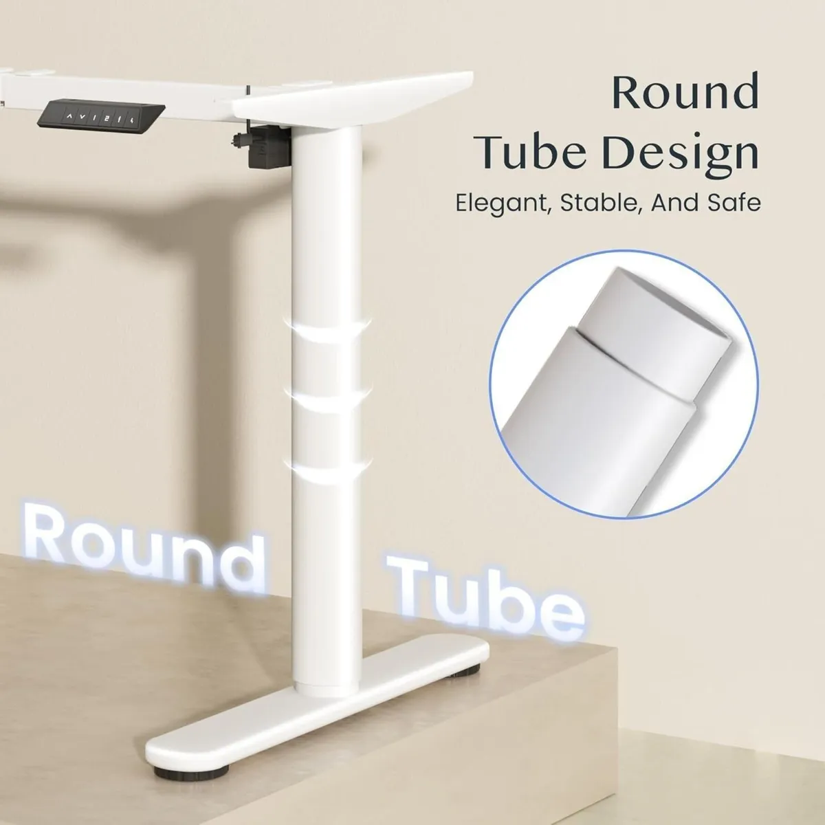 CylineX Electric Standing Desk One Piece Desktop - Image 3