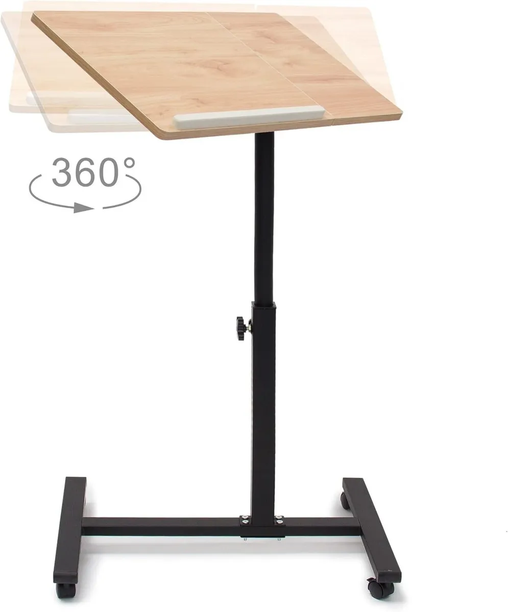 Laptop Table Height-Adjustable: 95 x 60 40.5 cm - Image 4