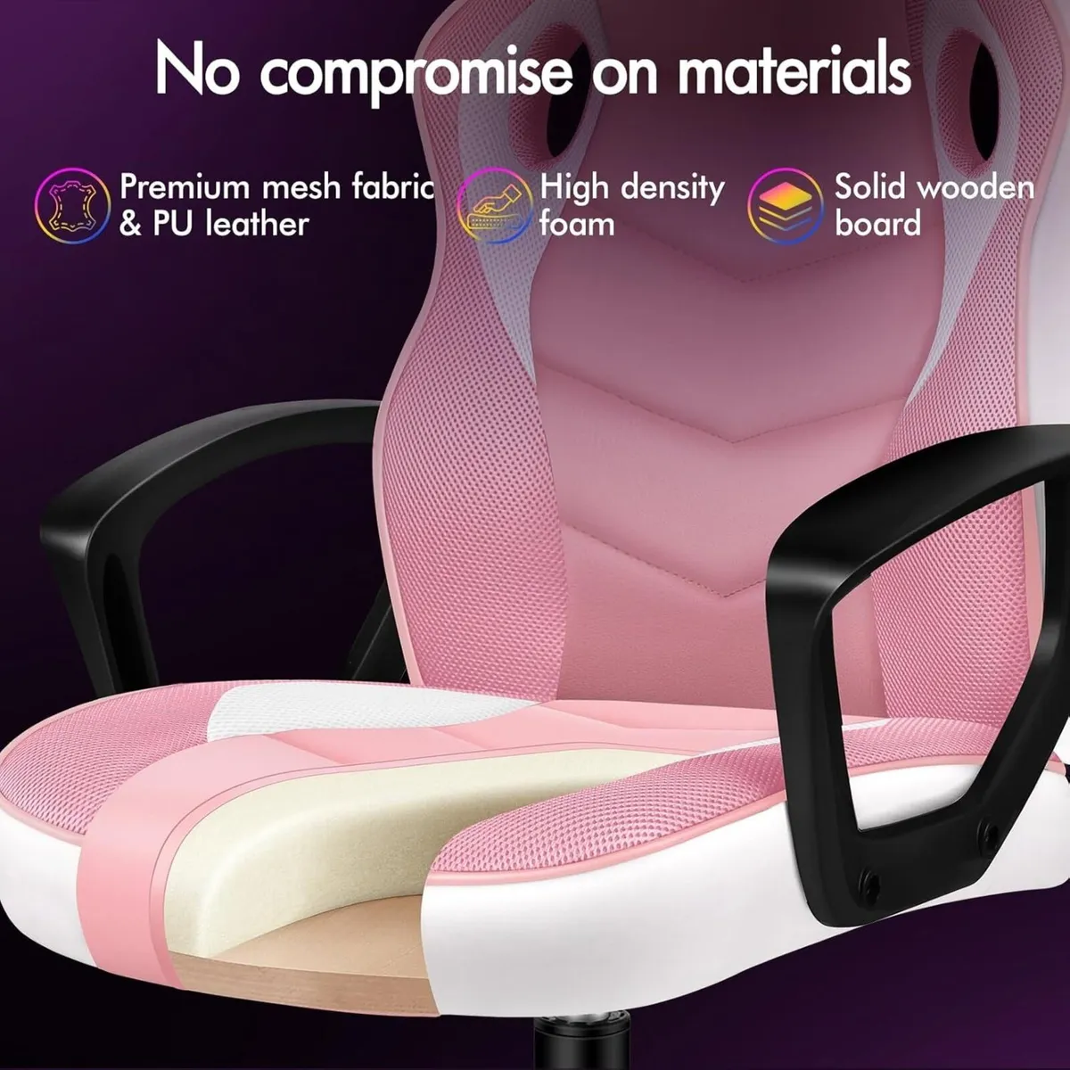 Gaming Chair Video Game Chairs Ergonomic Computer - Image 4