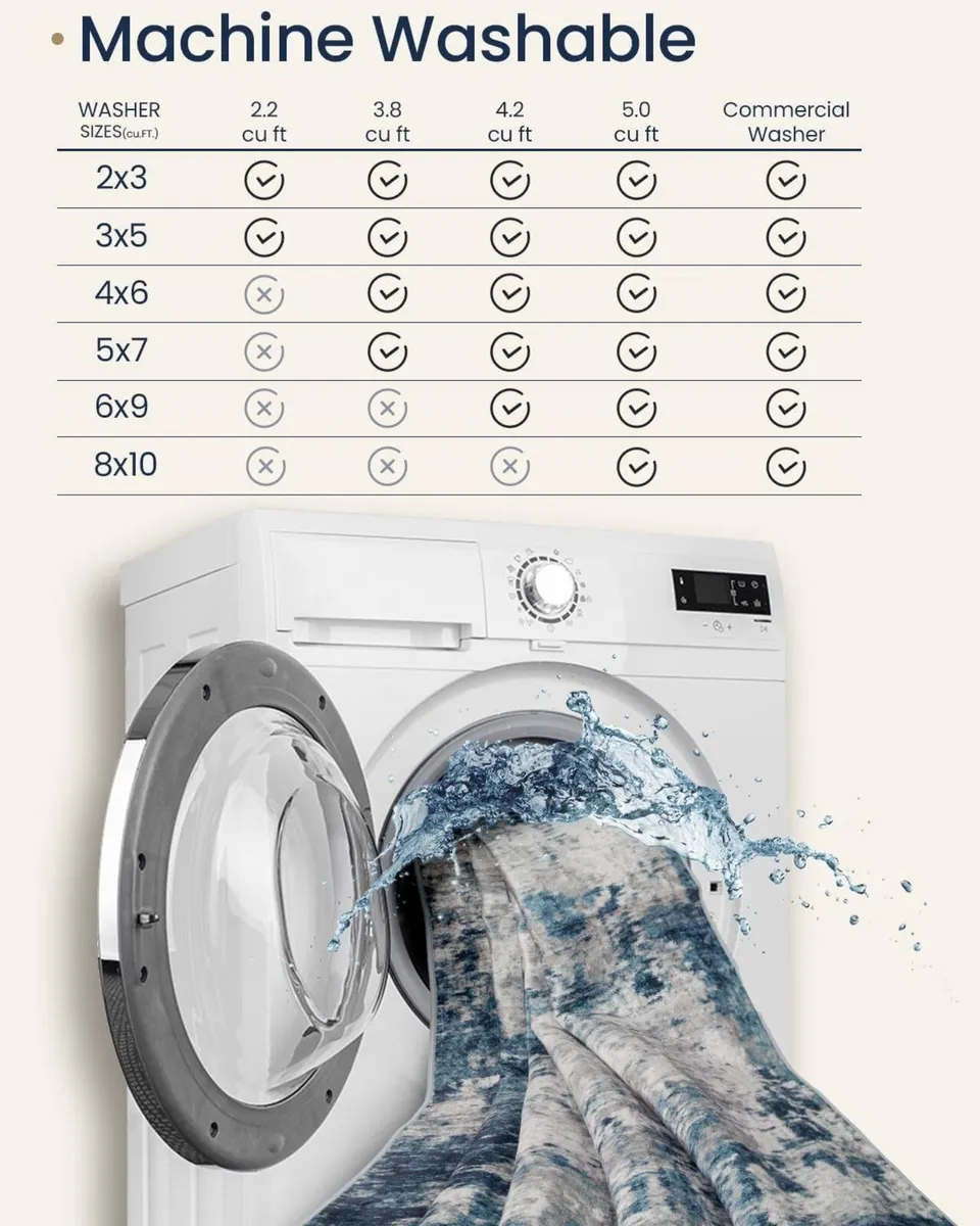 Modern Abstract Rugs Living Room 120x180 cm - Image 4