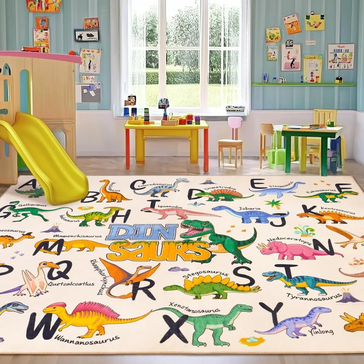 Dinosaur Area Rug - 140x200 cm Large Soft - Image 2