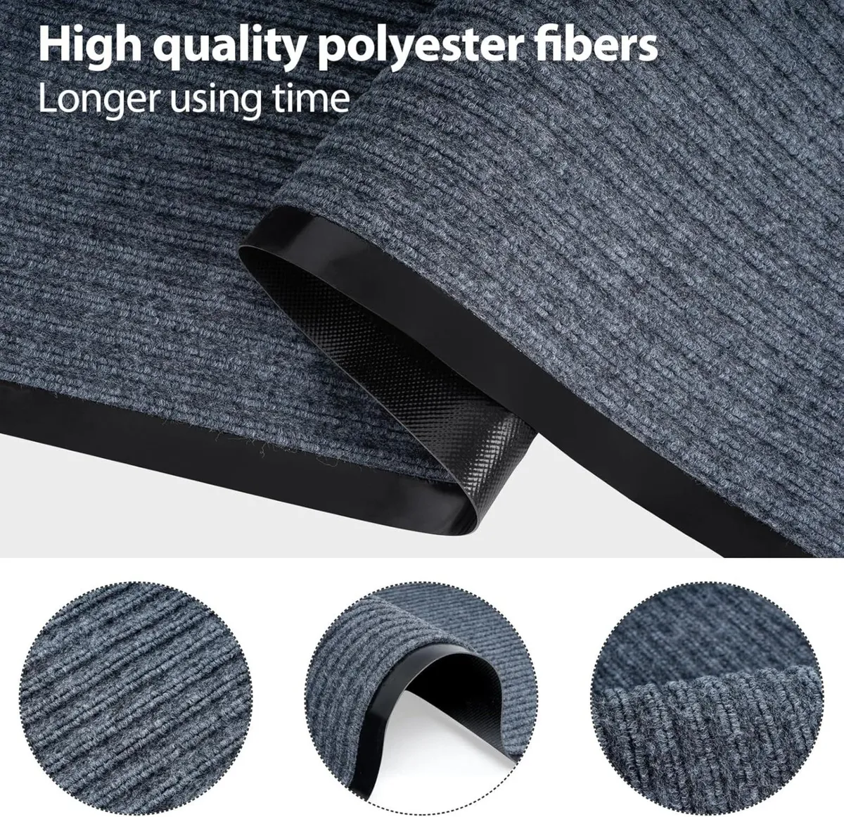 Carpet Runners 90 x 500cm Non Slip Floor Mat - Image 3
