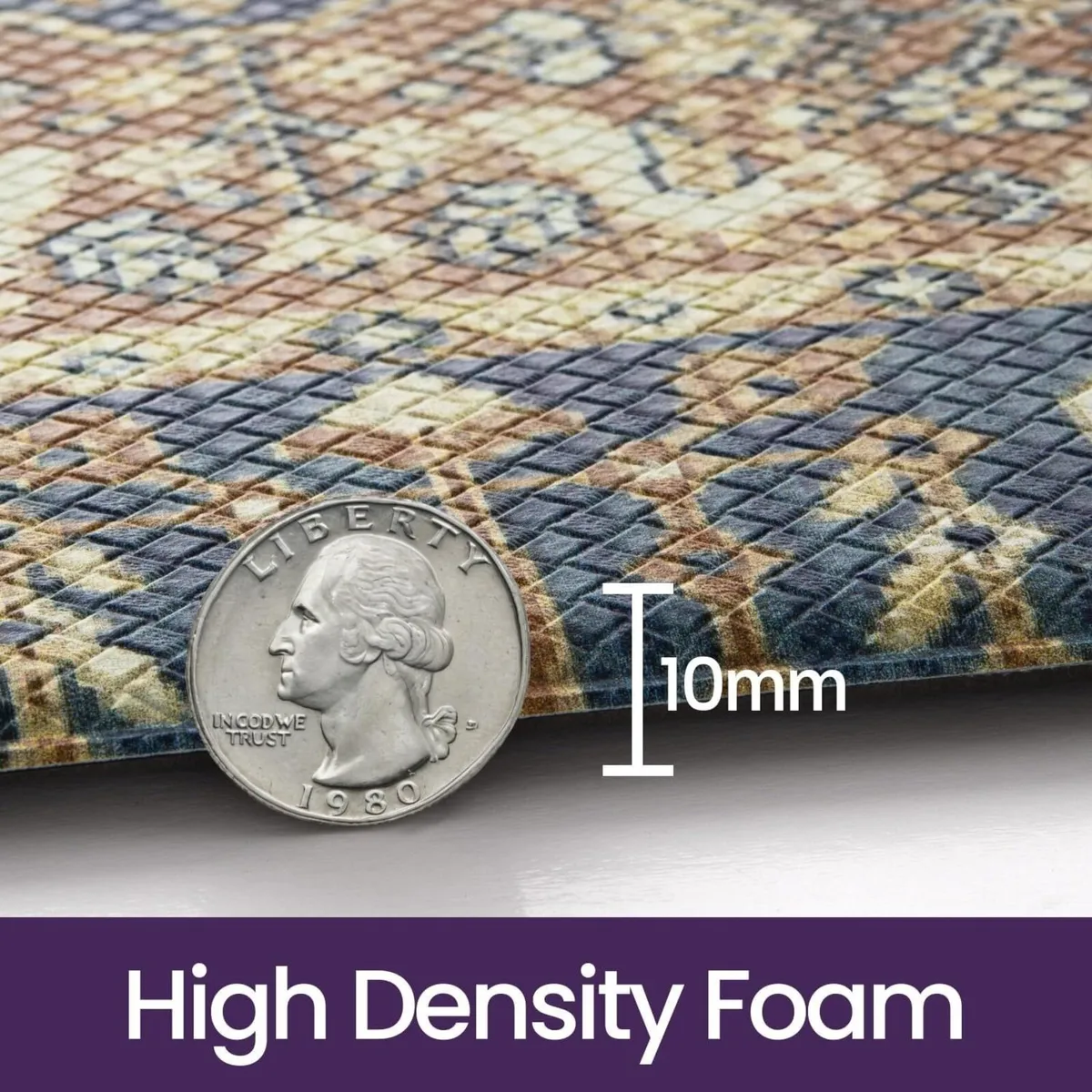 Kitchen Mat 60 x 220 cm Anti-Fatigue Cushioned - Image 4