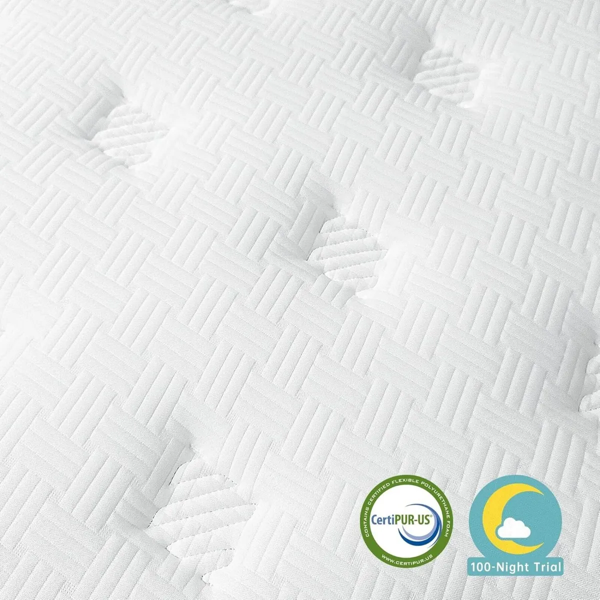 4FT6 Double Mattress 10 Inch Gel Memory Foam - Image 2