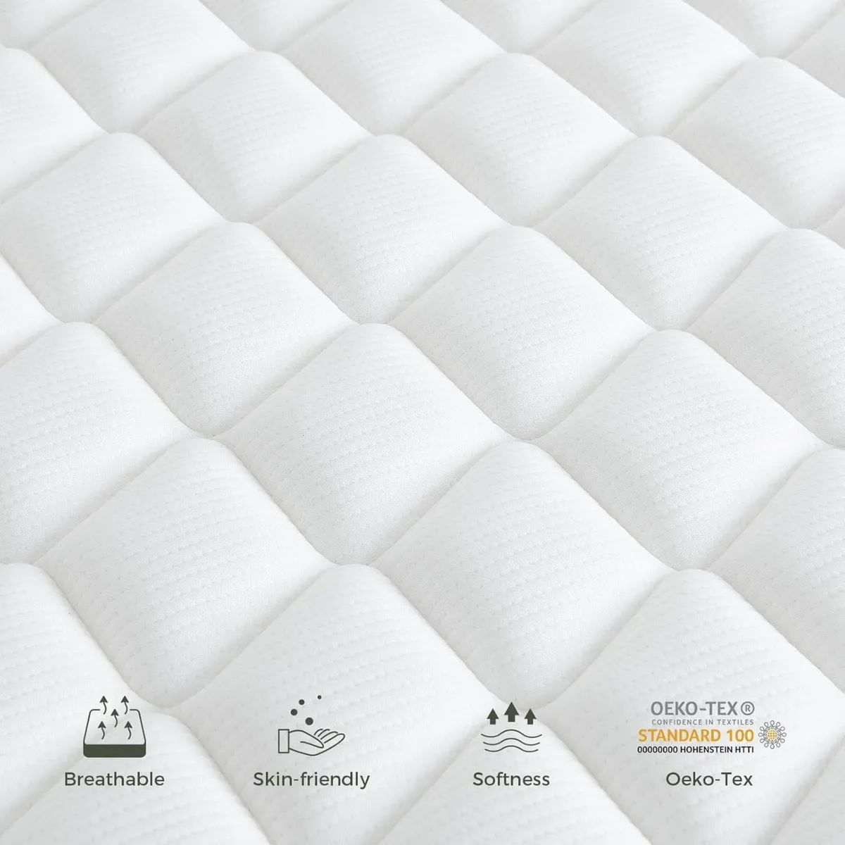 Single Mattress 27 CM Hybrid With Breathable - Image 4