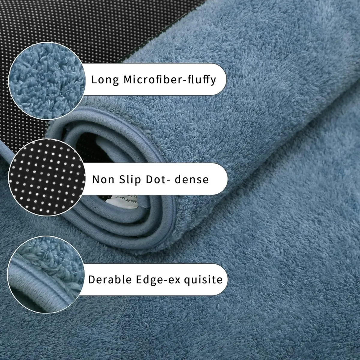 Rugs Living Room Large 200x300 cm Super Soft and - Image 3