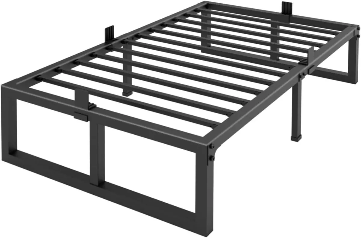 Single Bed Frame 90x190 cm - 36cm Height Heavy - Image 1