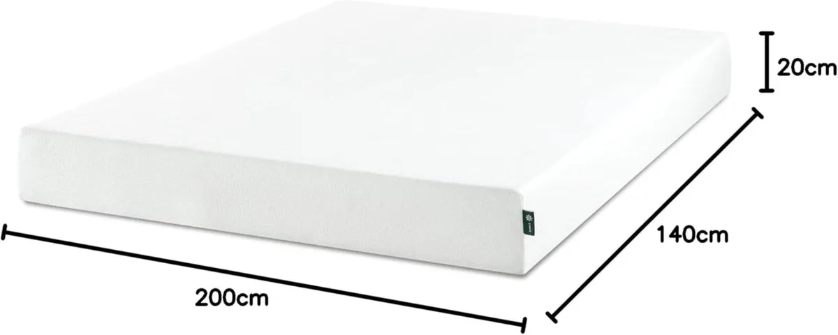 Cool Gel Mattress 140 x 200 cm – Comfortable Foam - Image 3