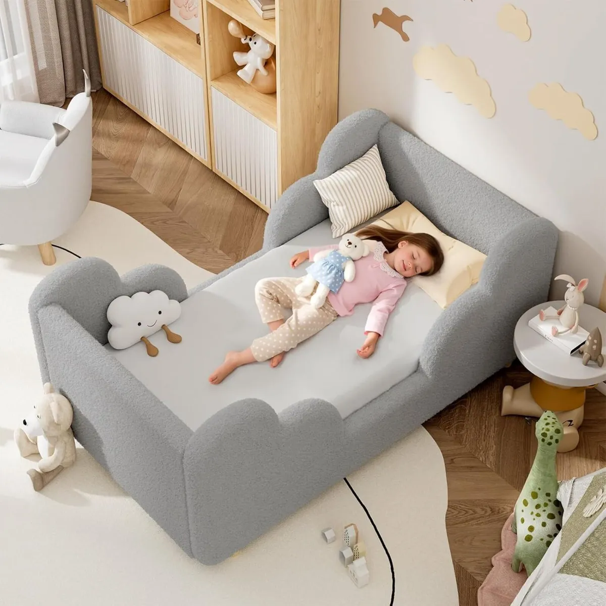 Toddler Bed Soft As A Cloud Floor Frame Cot Beds - Image 1