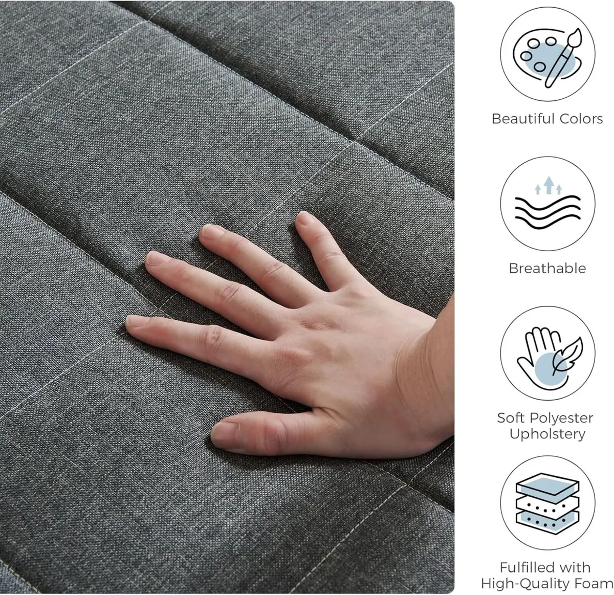 Folding Mattress Cover Foldable Storage Bag Sofa - Image 4