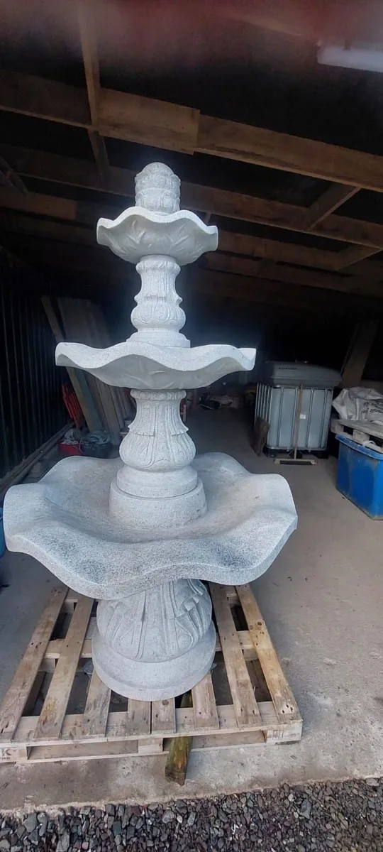 Granite water feature