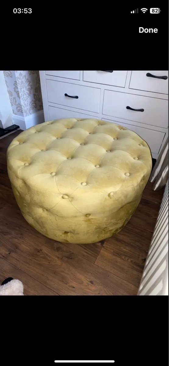 Ottoman/footstool - Image 2