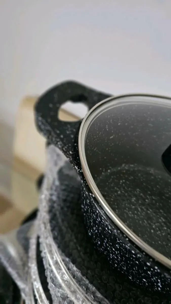 Marble cookware set brand new kitchen pots - Image 4