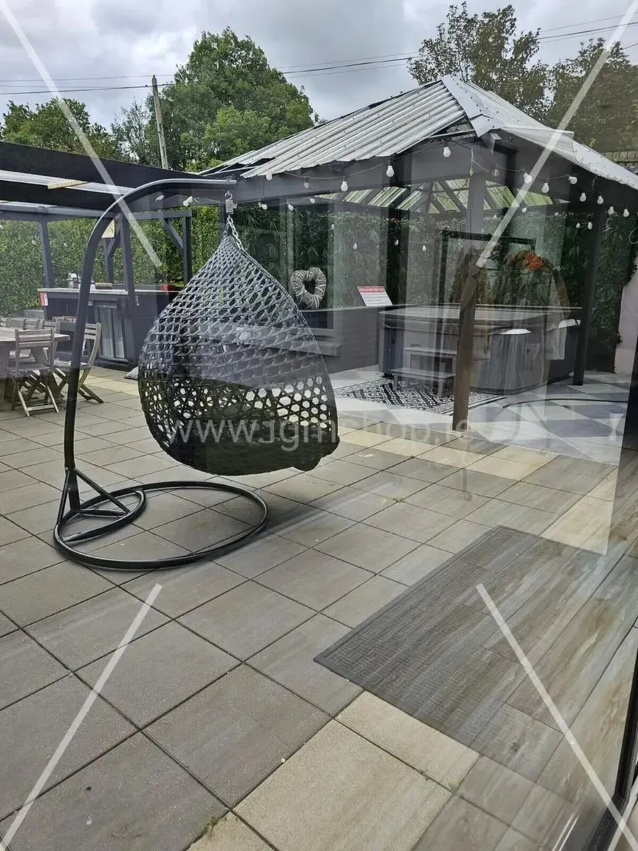 Rattan swing chair egg chair brand new - Image 3