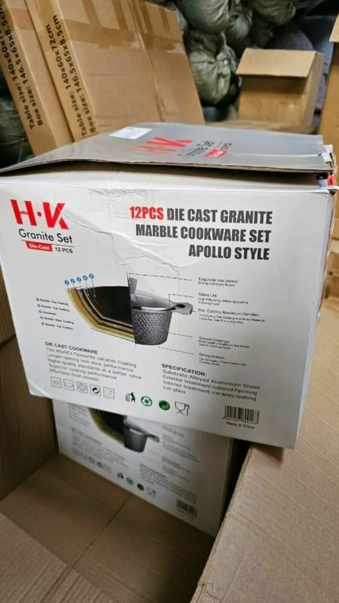 Cookware pots marble - Image 3