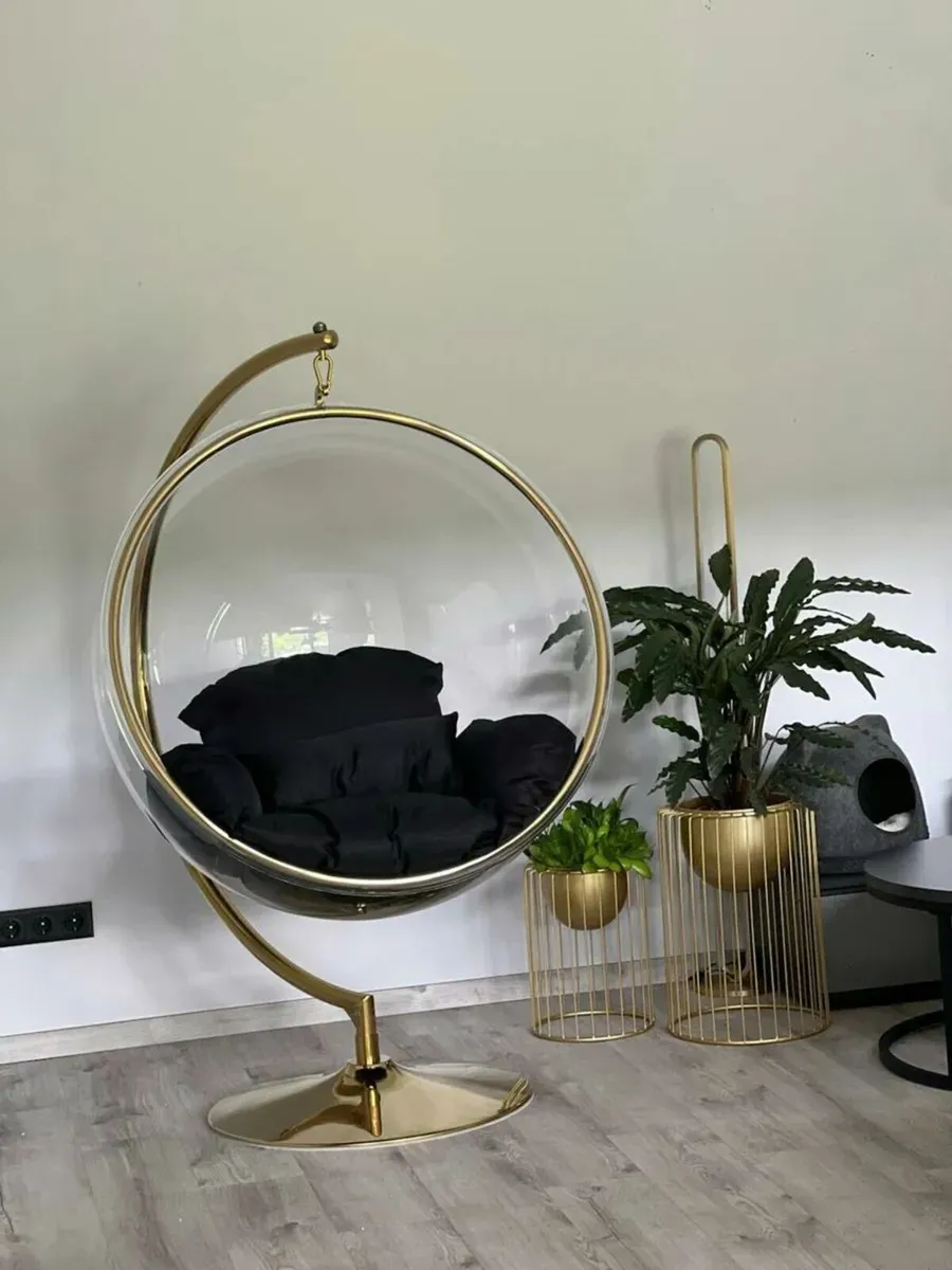 Egg Chair swing chair acrylic clear brand new