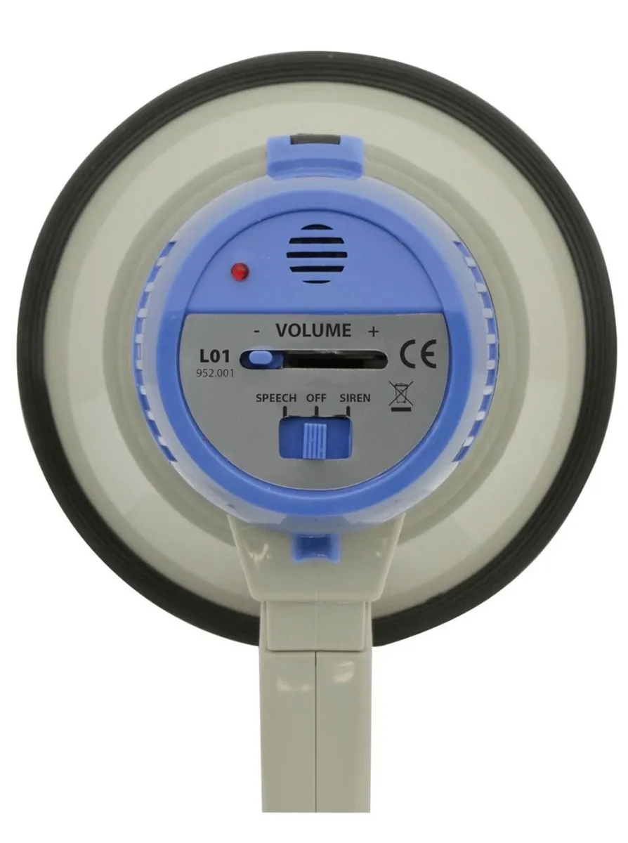 Portable Speaker Megaphone With Siren 10w NEW - Image 4