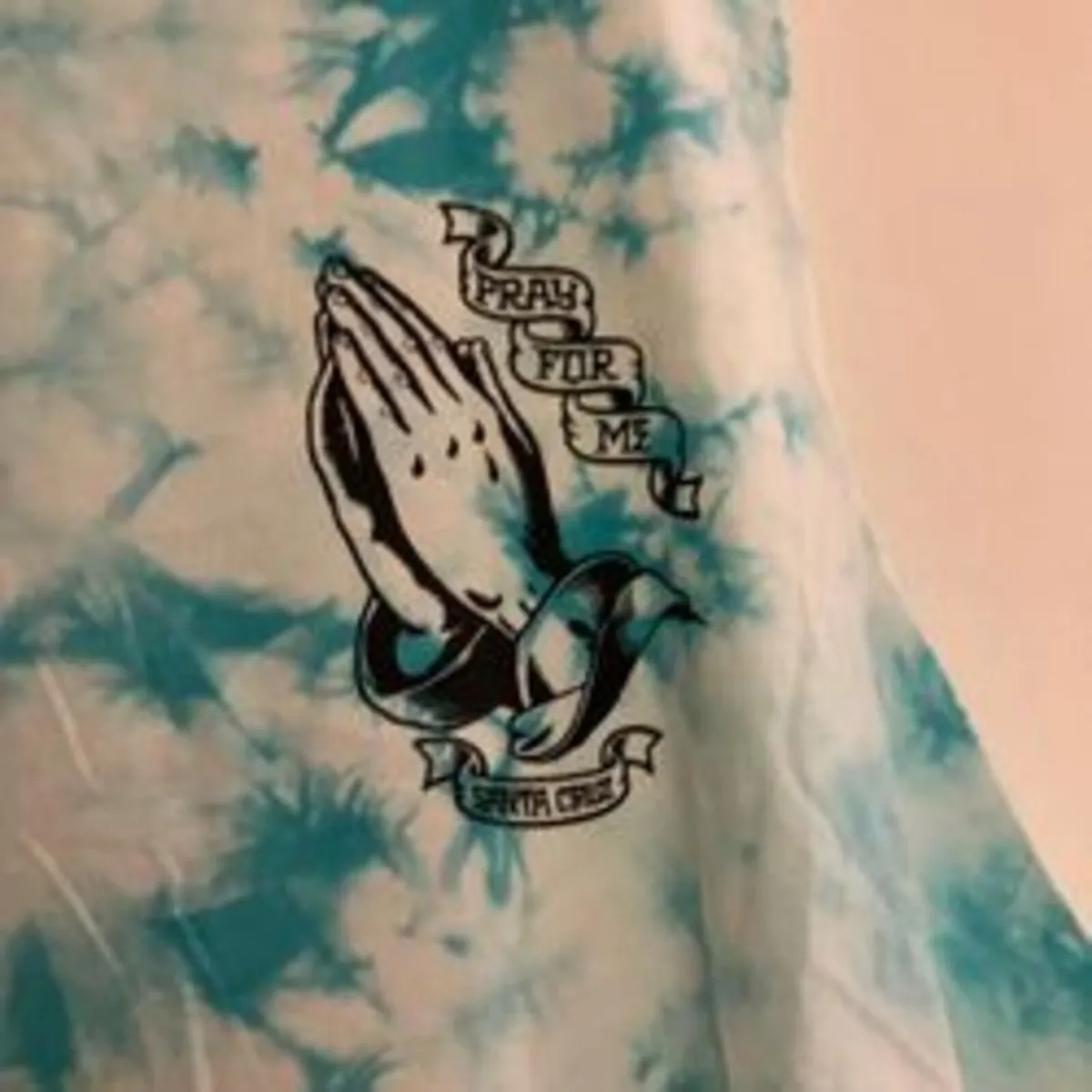 Santa Cruz Blue Tie-Dye Guadalupe Tank Top - Image 1