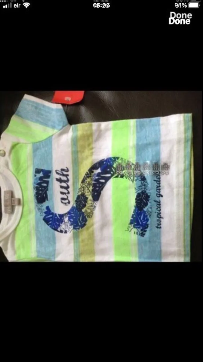 Boys BNWT teeshirt 3/6 mths €3 - Image 2