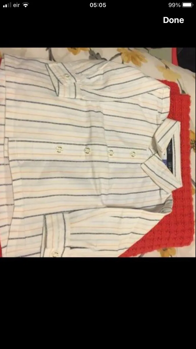 Boys shirt 3/6 mths €3 - Image 1
