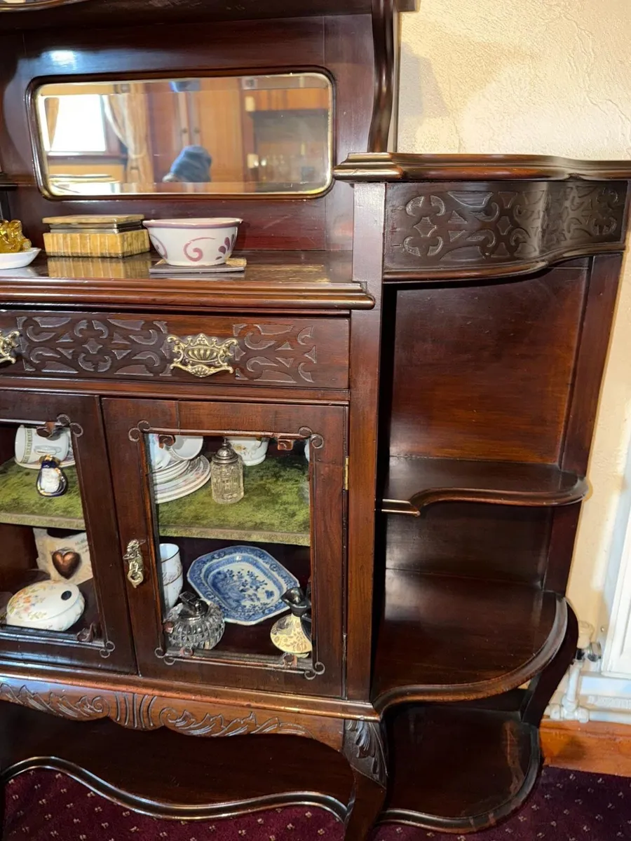 Victorian/Edwardian Mirror Back Sideboard - Image 3