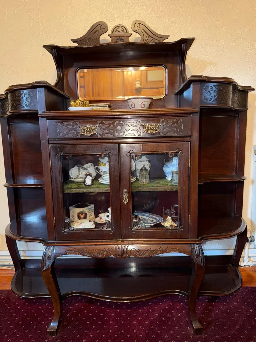 Victorian/Edwardian Mirror Back Sideboard - Image 1