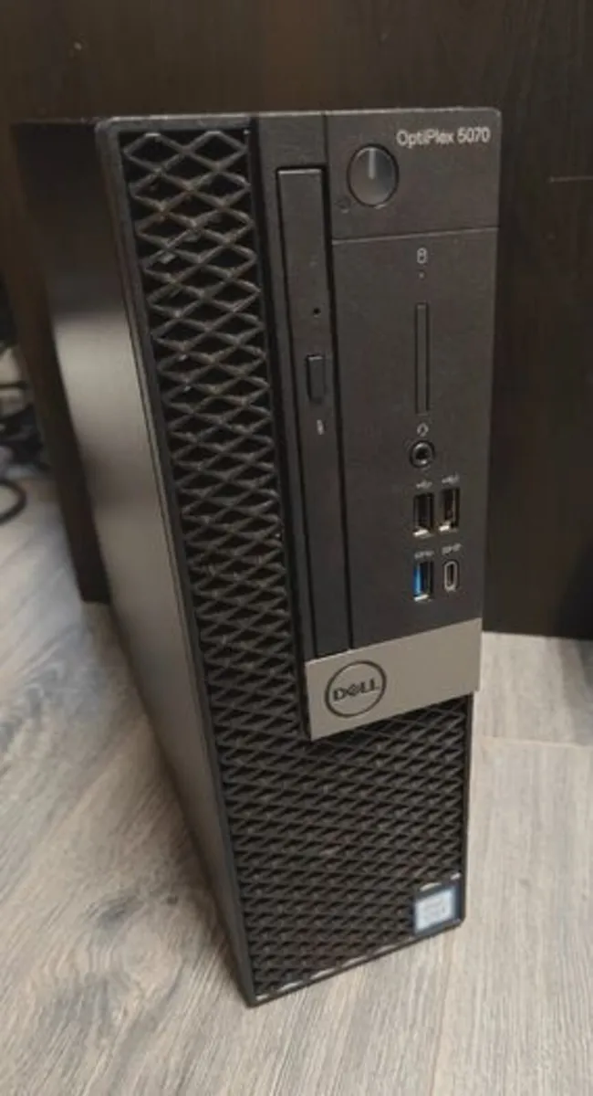 dell 5070sff desktop computer i5 8500 256 ssd+1tb