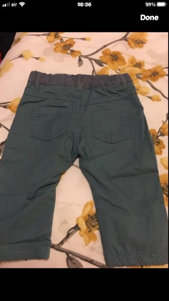 Boys M&S trousers 3/6 mths €3 - Image 2