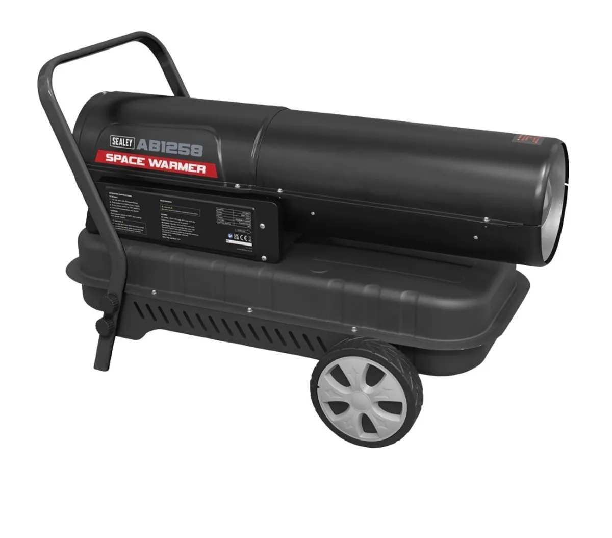 Kerosene/Diesel Heater 135,000Btu/hr with Wheels - Image 2