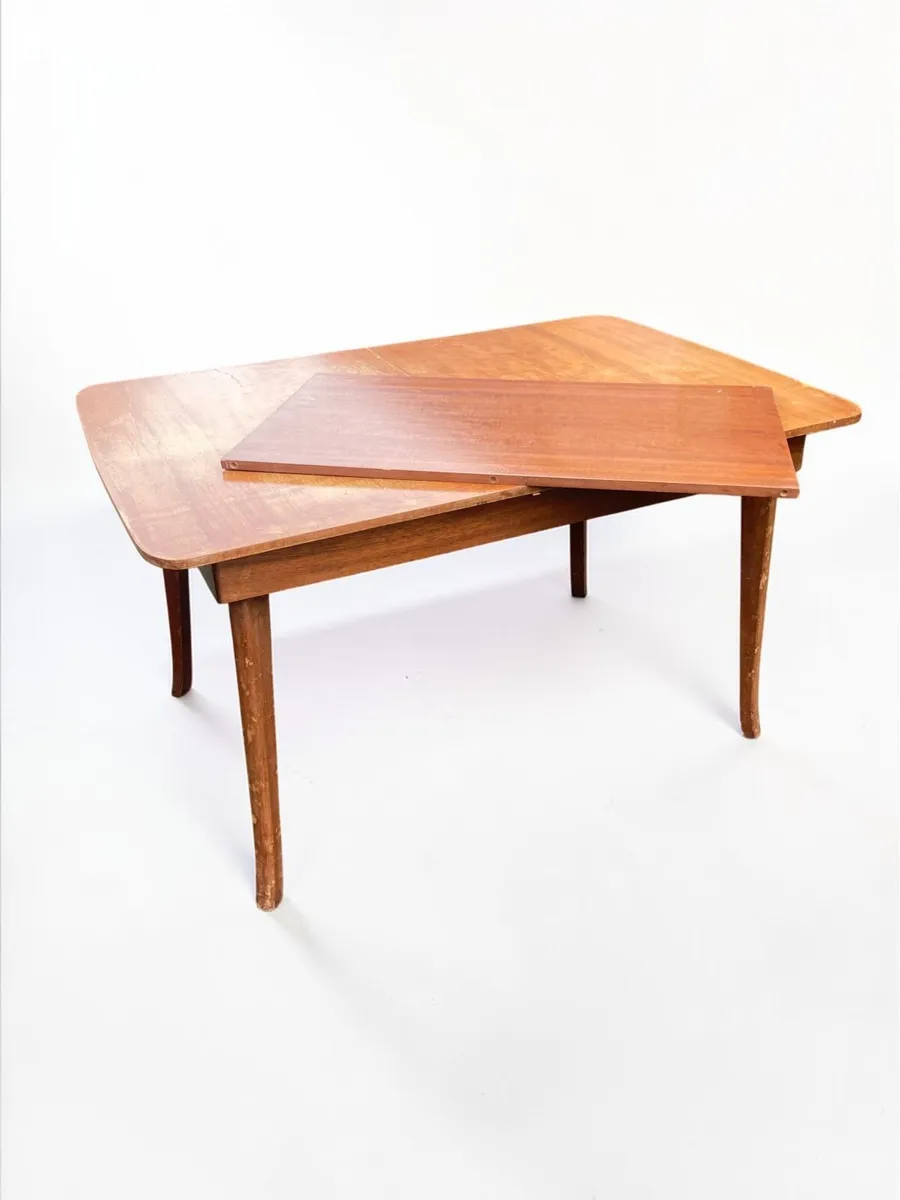 Mid Century Dining Table - Extending - Image 1