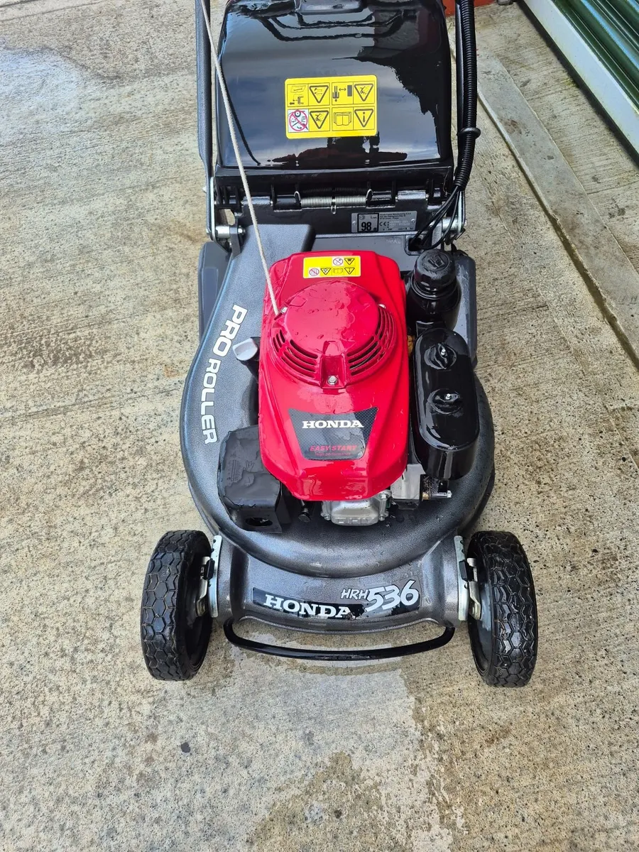 Lawnmower honda hrh536 roller - Image 3