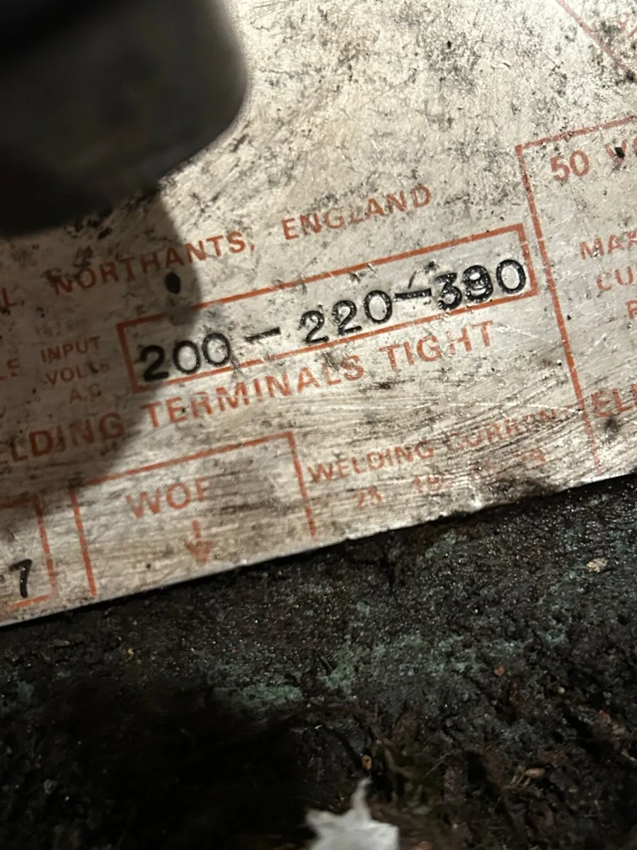 Oxford Arc Welder - Image 2