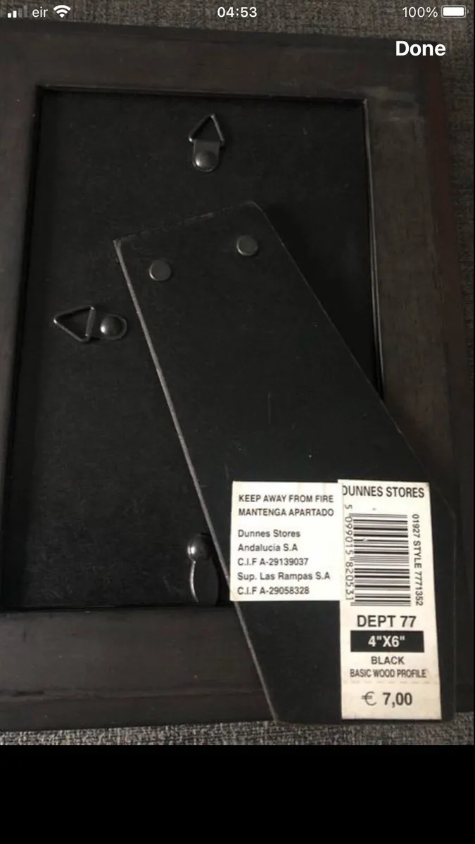 New photo frame 4”x 6” €3 - Image 4