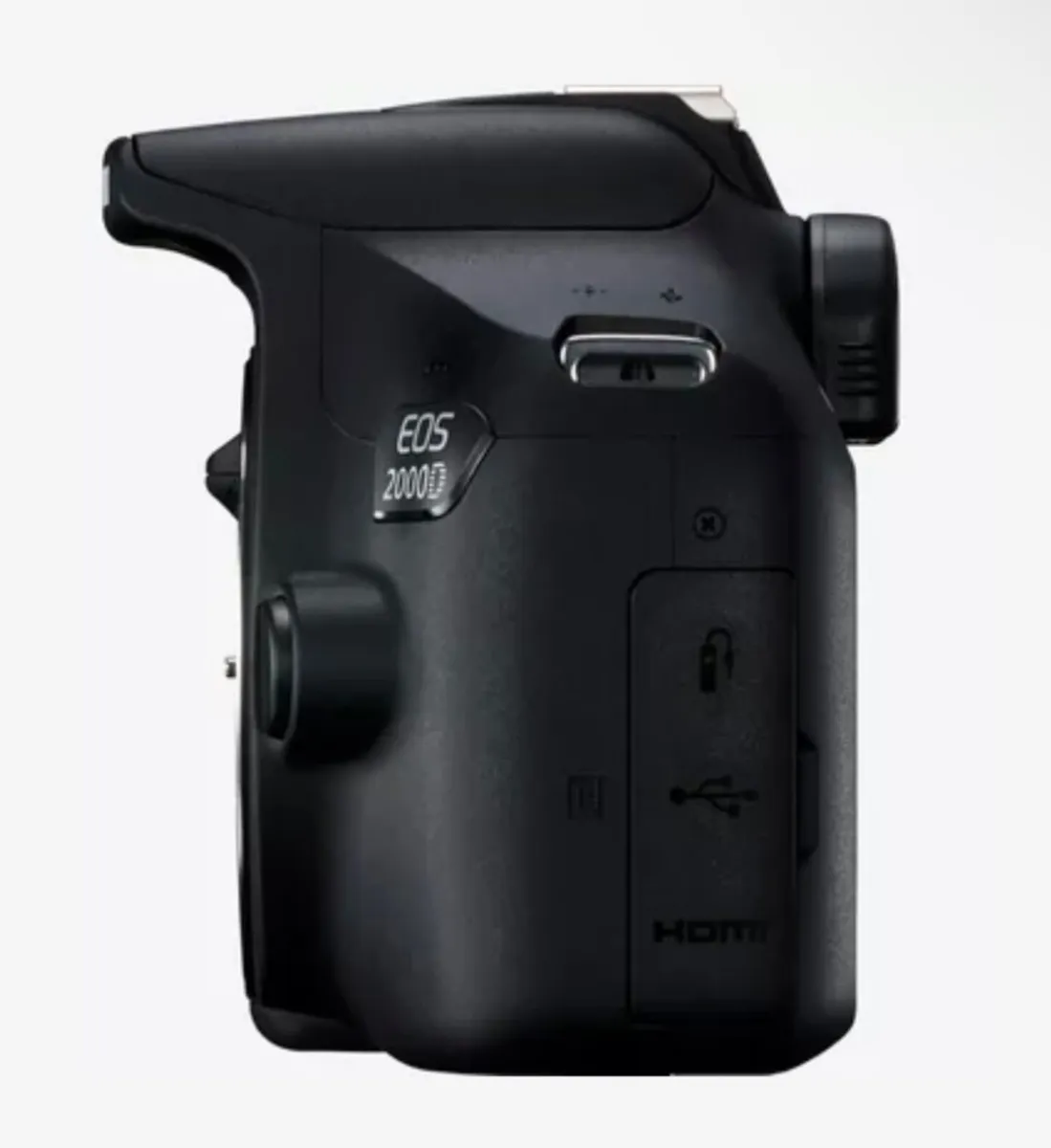 Canon EOS DSLR 2000D Camera Body, Black - Image 3