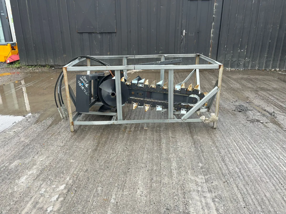 Castronix Hydraulic Trencher – To Suit Skid Steer - Image 2