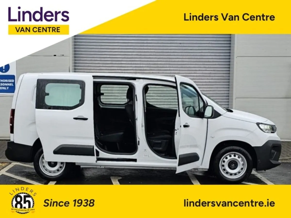 Citroen Berlingo LWB 5 SEAT CREW VAN - Image 4