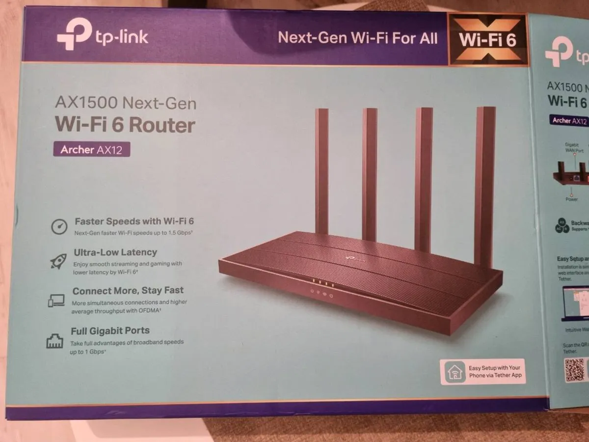 Tp Link  Wi-Fi 6 Router - Image 2