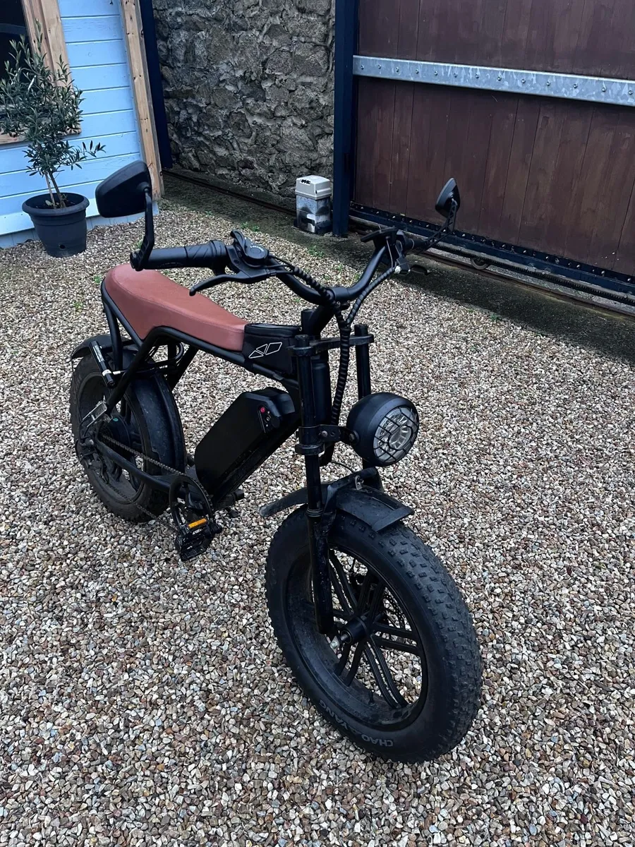 electric bike,  20 inch fat tyres, adult - Image 4