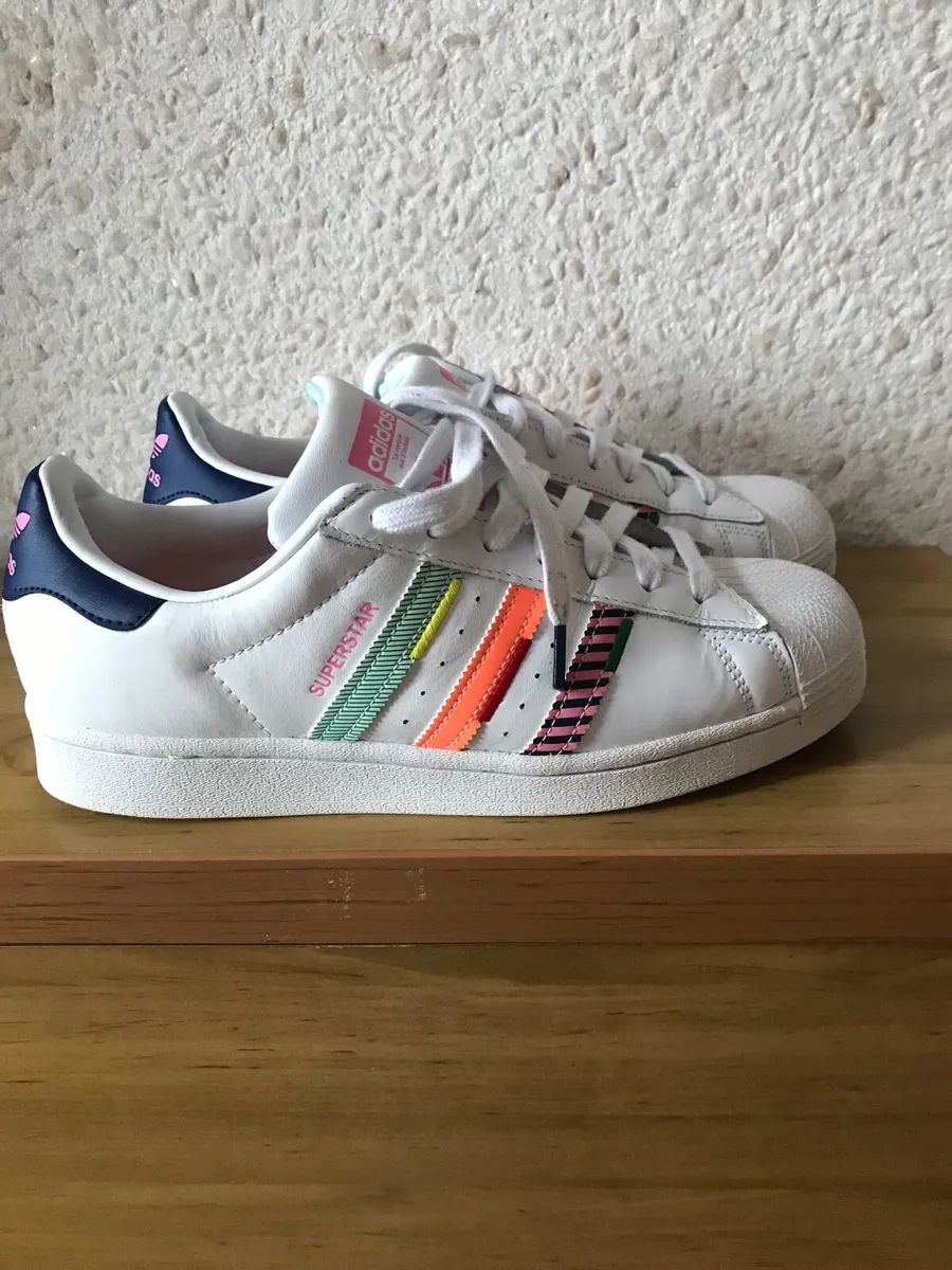 Adidas superstar trainers - Image 1
