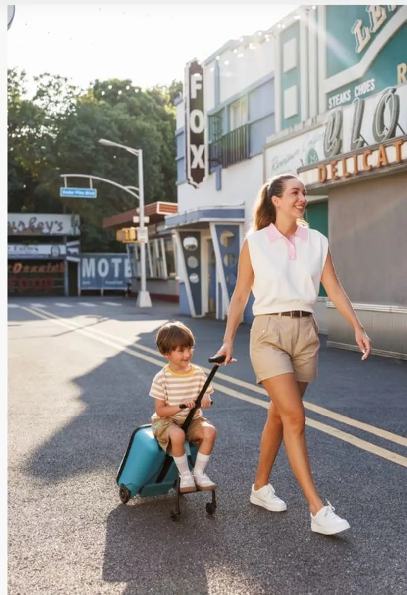 Kids Ride On Suitcase Bag - Image 3