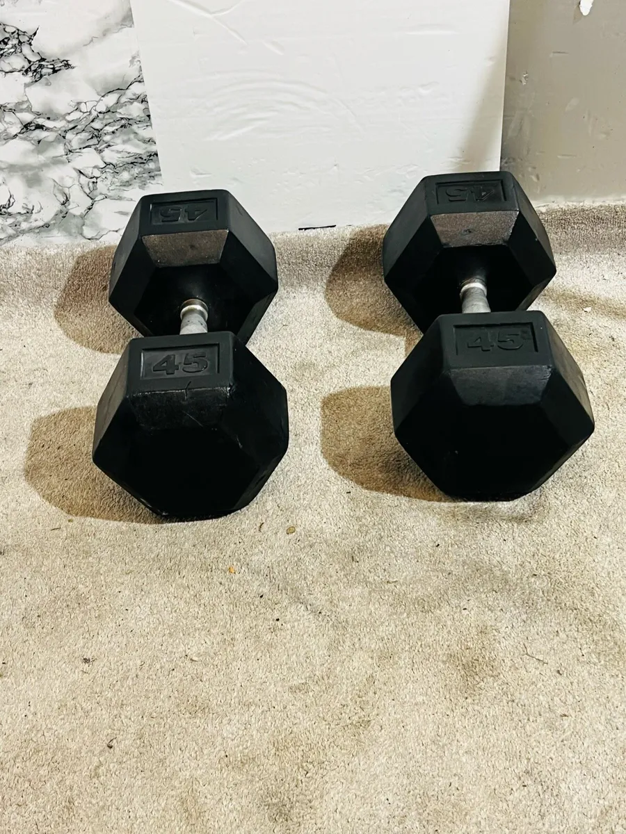 Cheap heavy Pairs of 45Kg  50 kG dumbbells - Image 4