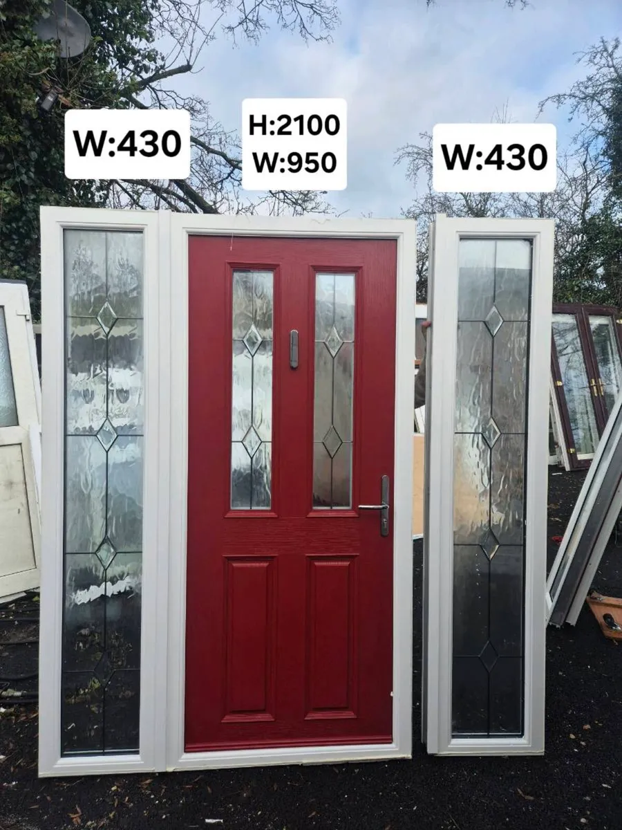 PVC PALLADIO COMPOSITE DOOR NEW