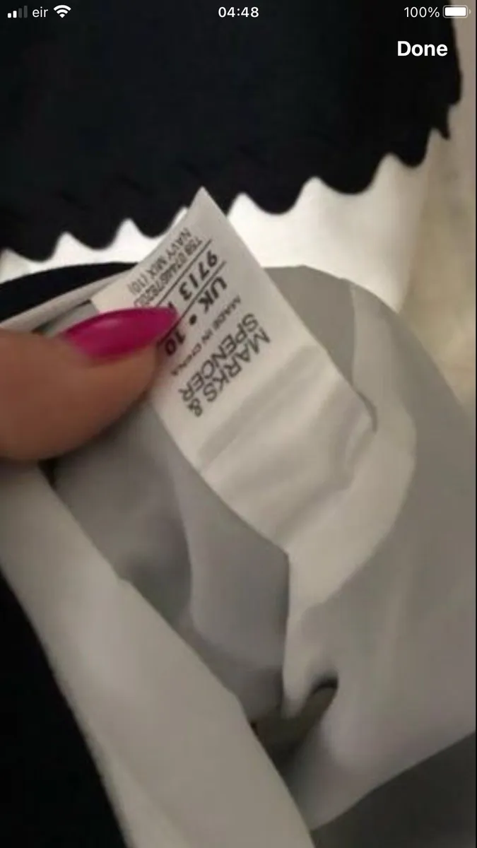 Ladies  BNWT M&S dress size 10 €15 - Image 4