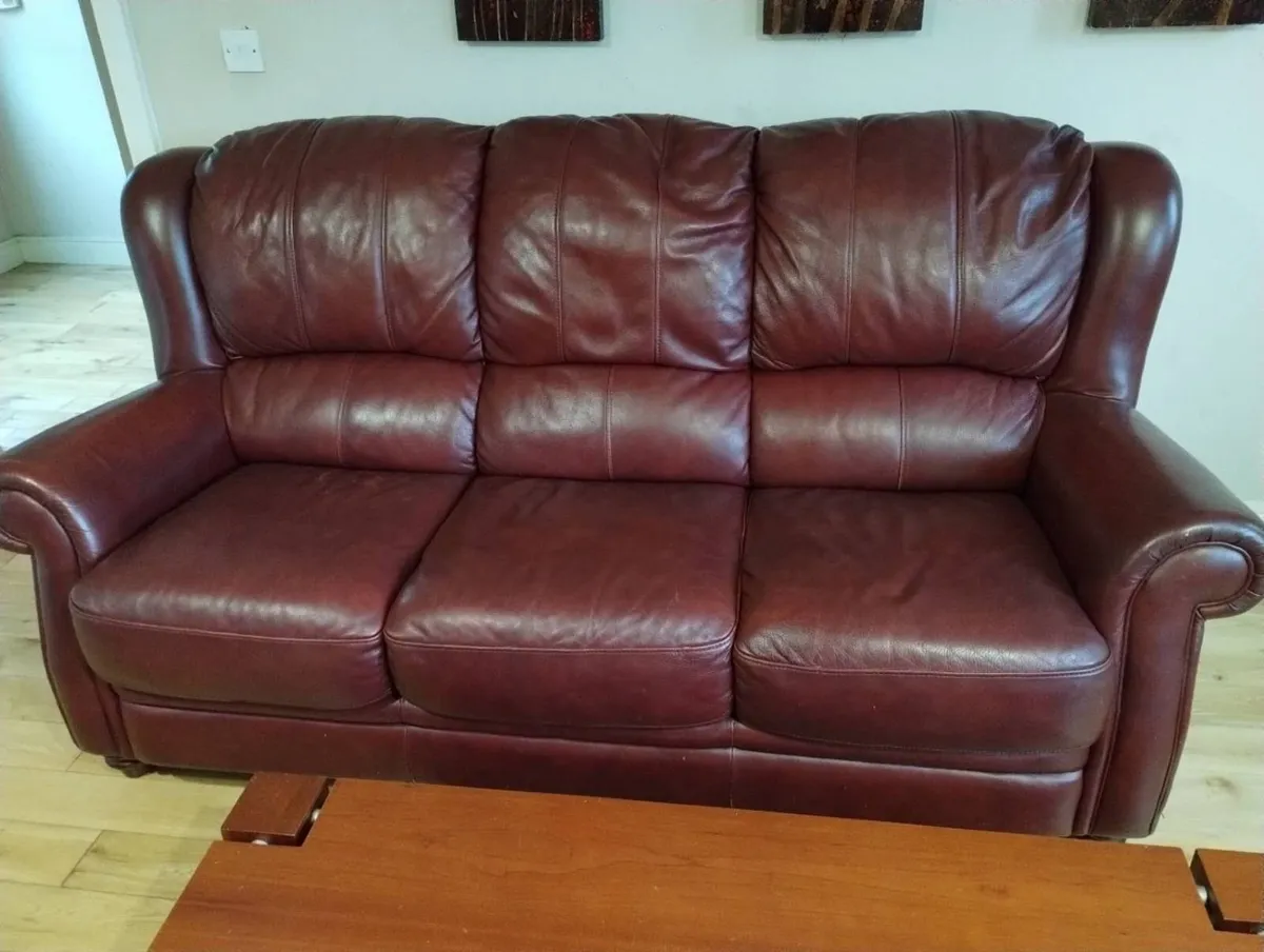 Leather Sofa set 3+2+1 - Image 2