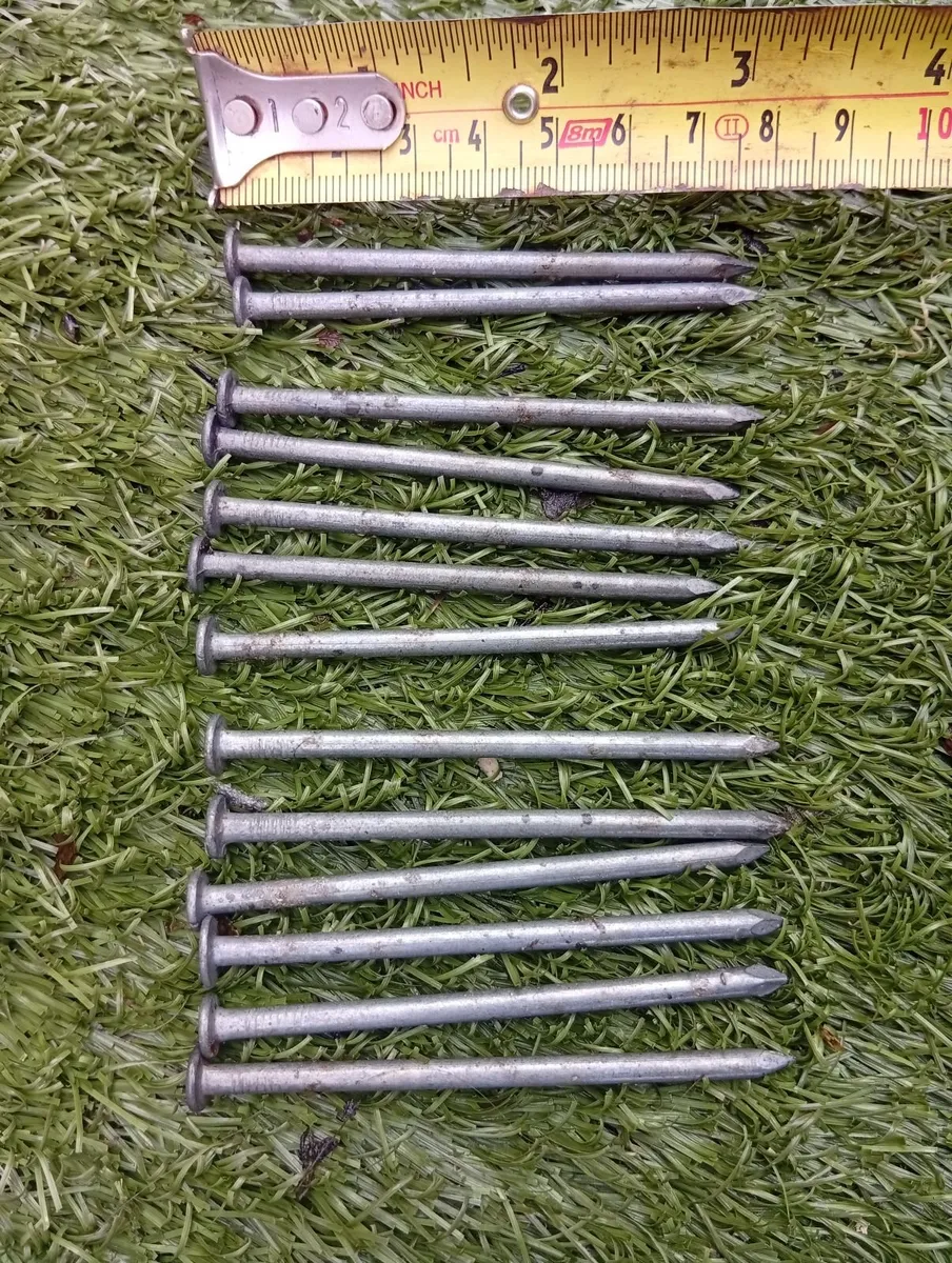 New Galvanised Rust Resistant Round Building Nails - Image 4
