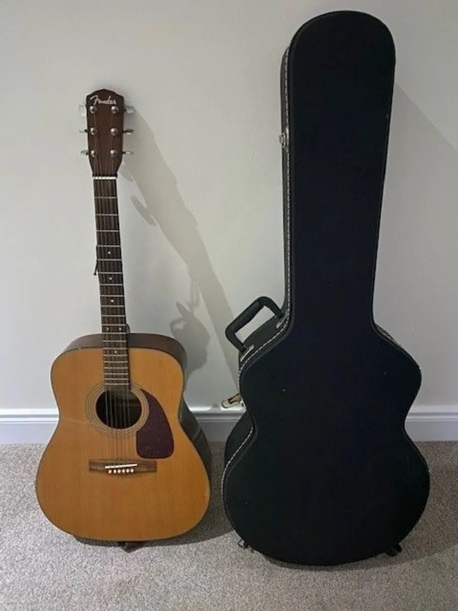 Fender Acoutic Guitar - Image 1