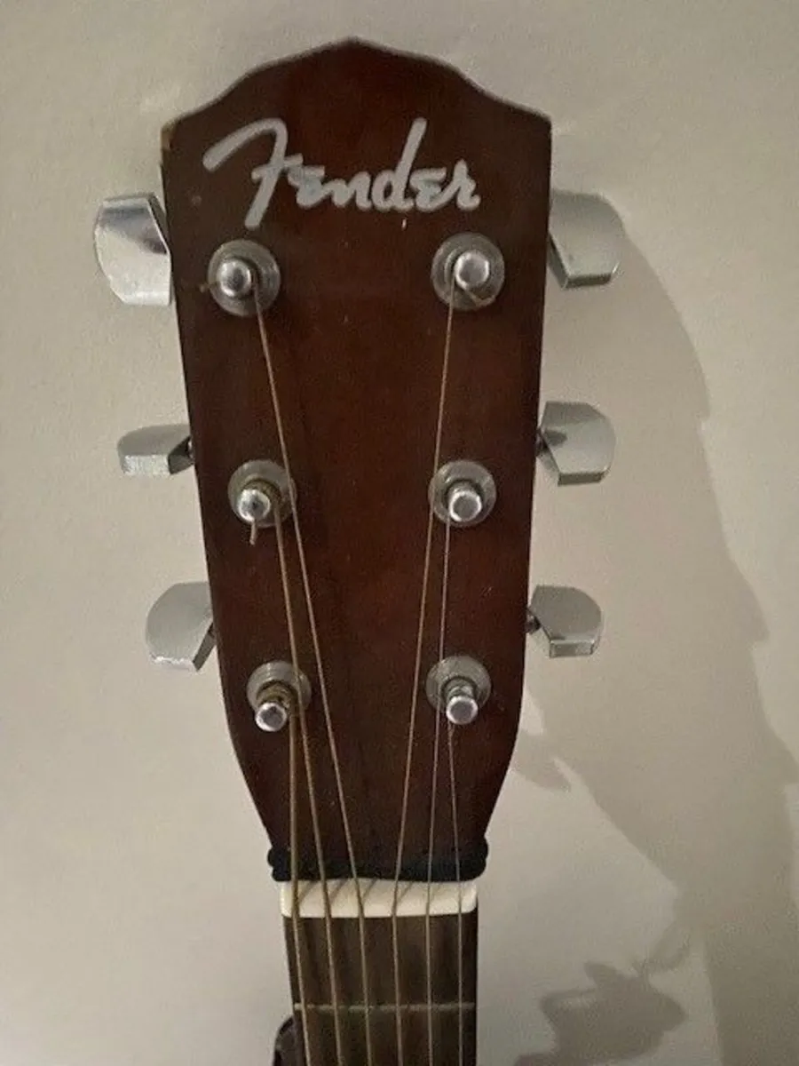 Fender Acoutic Guitar - Image 3