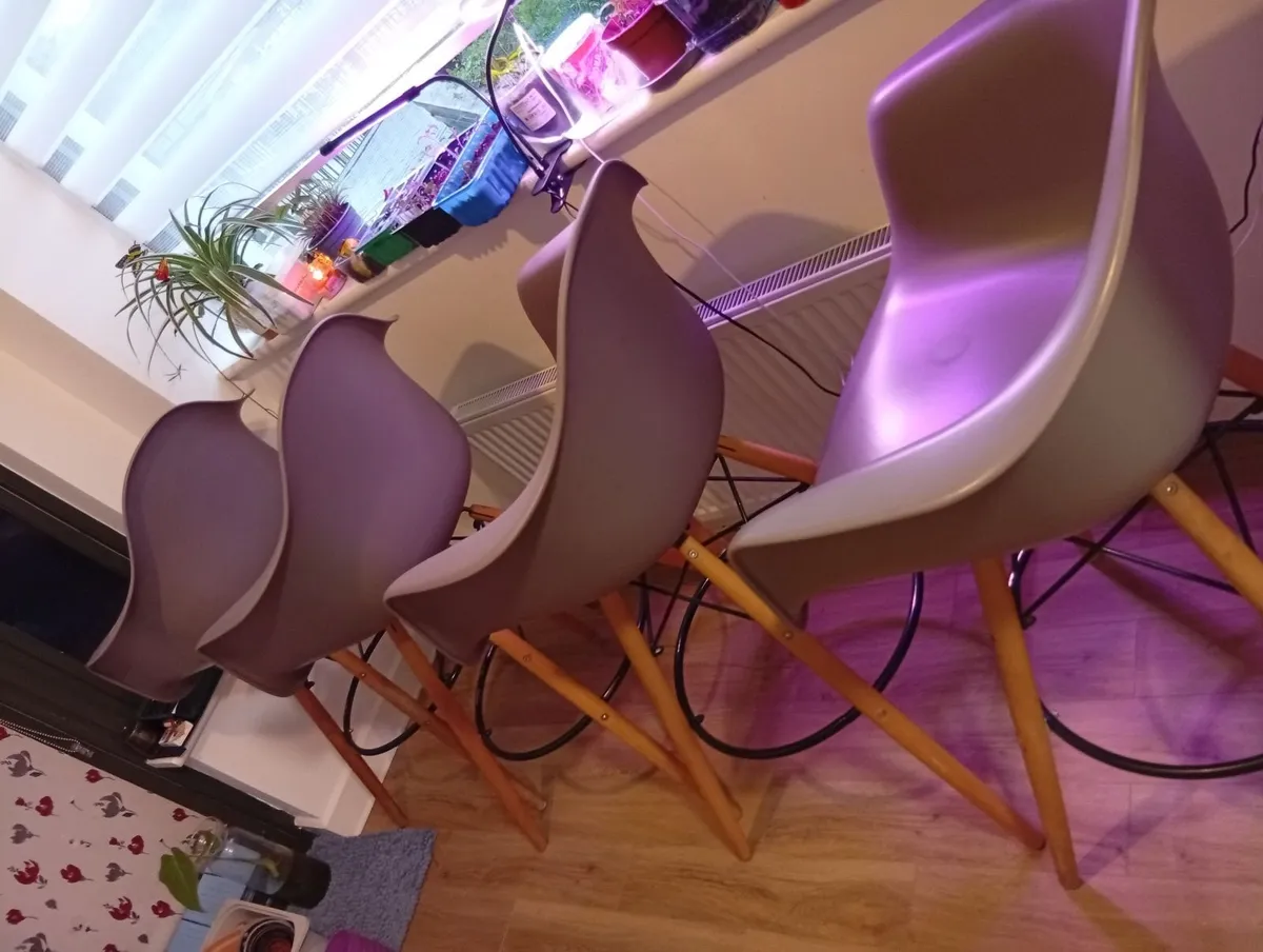 Luxury Quality Comfortable XL-Bar stools set - Image 4