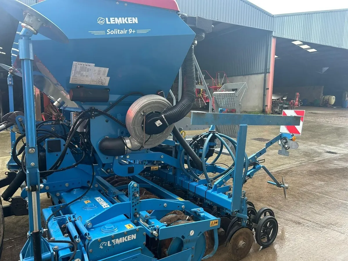 Lemken solitaire 9 + drill - Image 2